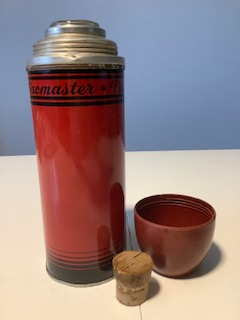 Hello and thanks for checking in. For sale: Antique VACMASTER vacuum bottle. ( not THERMOS brand ) J...