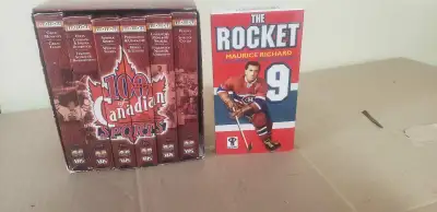 Maurice Richard Rocket 100 year sport hockey 7 vhs tapes, View more