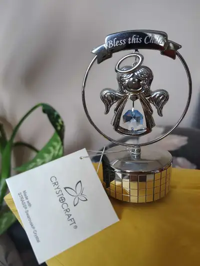 Swarovski Angel music box, View more