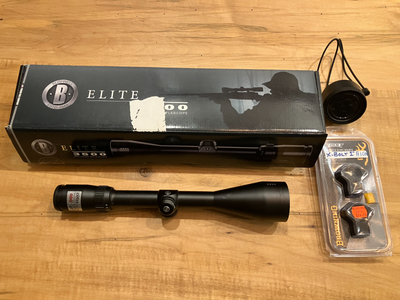 Télescope comme neuf valeur de 350$ plus monture Browning pour X-Bolt valeur de 75$