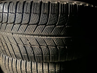 Set of 4 235 55 17 Michilen x-ice winter tires $500 installed & 