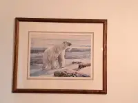 Painting Polar King by Lissa Calvert