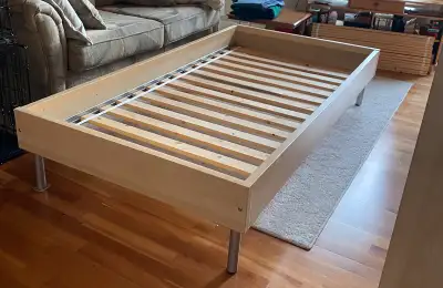 Twin ikea bed frames and mattresss, View more