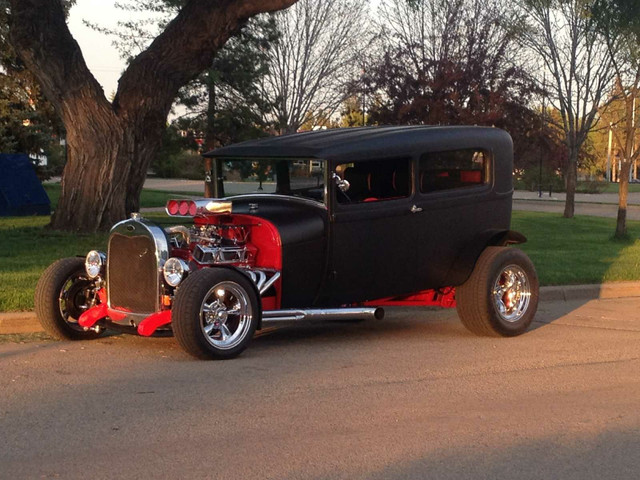 1929 Ford Model A Tudor Sedan Hotrod in Classic Cars in Strathcona County - Image 3