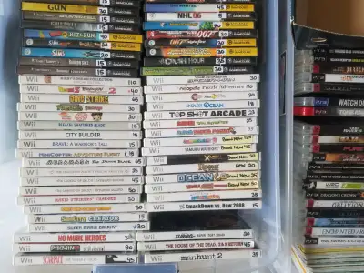 Nintendo Wii games  (& Switch DS Gameboy NES etc UPDATE May 3/26, View more