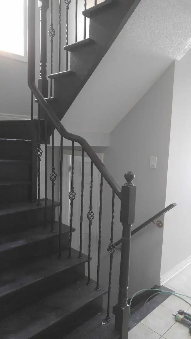 hardwood floor $ stairs