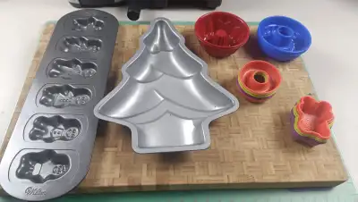 Wilton Holiday Baking Pan and Mold Set, View more