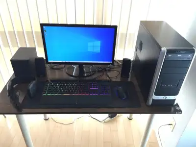 Gigabyte Gaming Desktop Computer PC i5/8GBRAM/2TBHDD/2GBGPU, View more