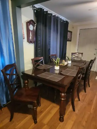 dining room table and Hutch, View more