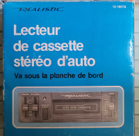 Realistic cassette deck MOVING SALE 