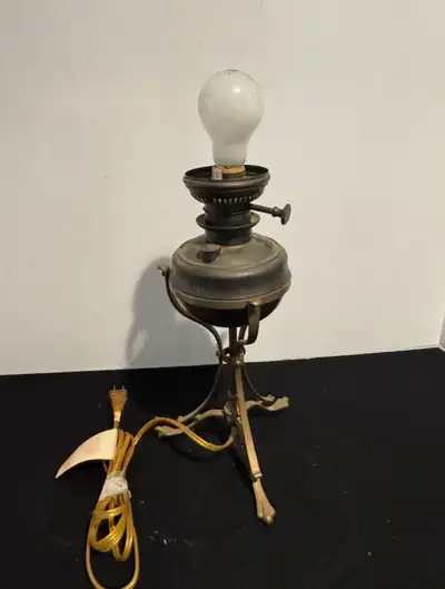 Classic electric lamp with a cool vintage vibe. $20, View more