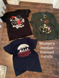 T-shirts - licensed teen/women