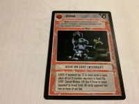 1996 Star Wars CCG BB A New Hope Limited GRIMTAASH Gaming UNPLYD