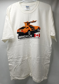 Vintage Bricklin International Car Club T Shirt Size L