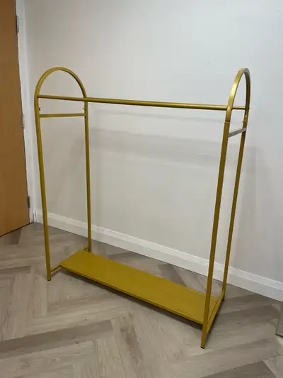 Gold Clothes Rack, View more