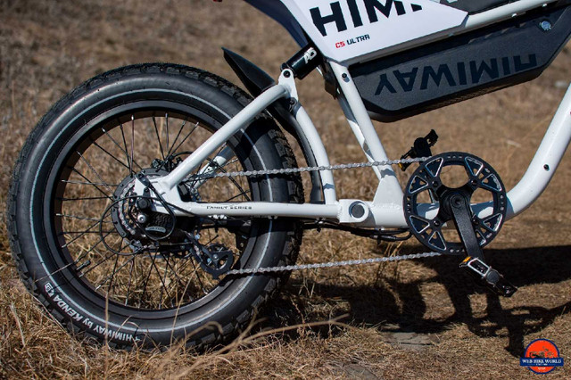 New Himiway C5 Off Road Retro Ebike Air Shocks 128km Range  in eBike in Winnipeg - Image 2