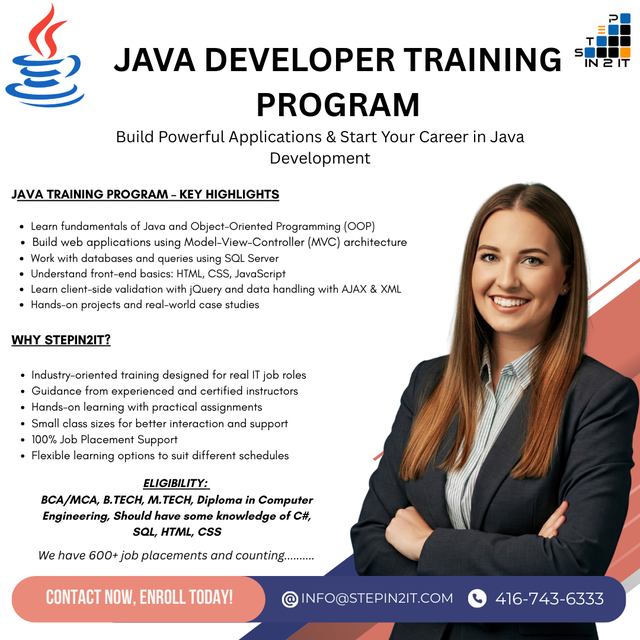 Java Training Program – Master Java421187376320368640