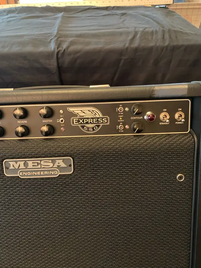Mesa Boogie Express 5/50 tube combo amp in Amps & Pedals in Edmonton - Image 4