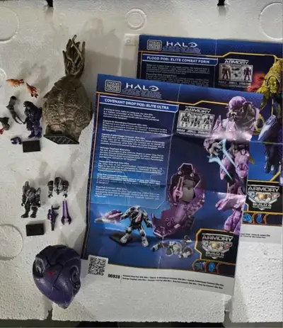 Covenant drop pods 96928 and RARE Flood drop pods 96929. Pictured is what is included. $110.00 Firm...