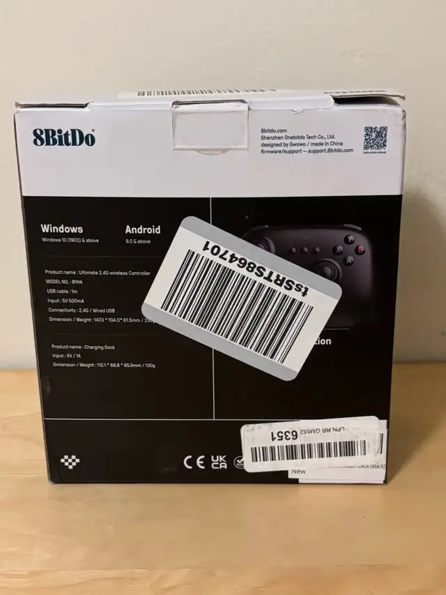 8BitDo Ultimate 2.4G Wireless Controller – Hall Edition63771549683843121