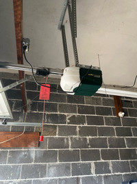 GARAGE OPENER & DOOR