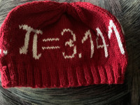 Handmade Knit Pi Hat