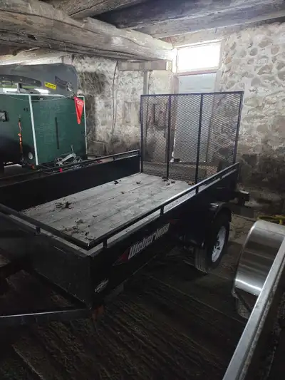 2022 5x8 utitlity trailer. Used a handful of times. Always stored indoors never seen winter roads. B...