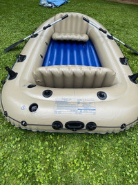 INTEX  EXCURSION 4 INFLATABLE  BOAT