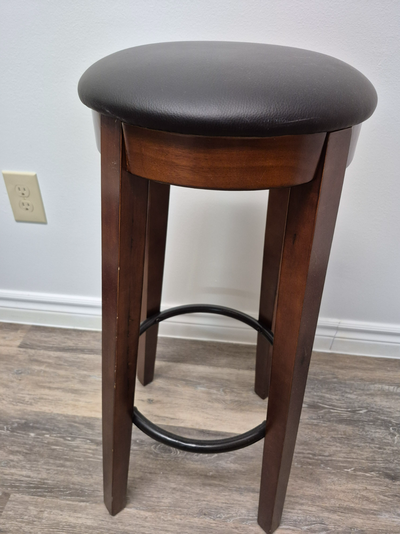 Wooden Bar Stool, for counter height table, not used., View more