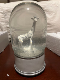 Pottery barn Giraffe Snow Globe