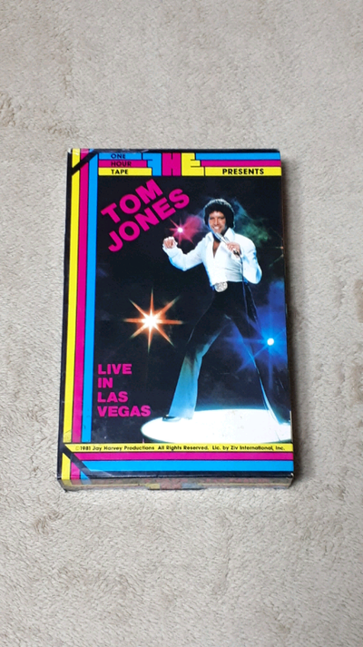 VHS Tom Jones Live in Las Vegas 1981, View more