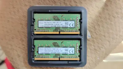SK Hynix 16GB (2 x 8GB) DDR4 2400MHz SODIMM Laptop Memory, View more