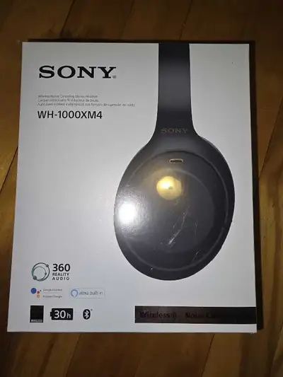 Sony WH-1000XM4 Bluetooth headphones , View more