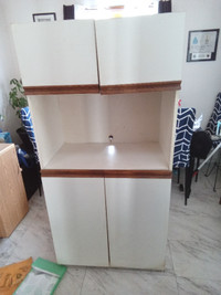 Microwave stand and cabinet  height