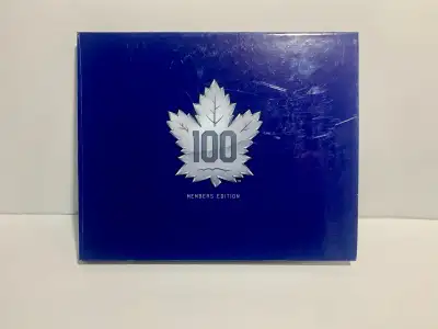The Toronto Maple Leafs - 100 years (Members, edition) Hard cover - (c) 2016/ 2017 Season Contents :...