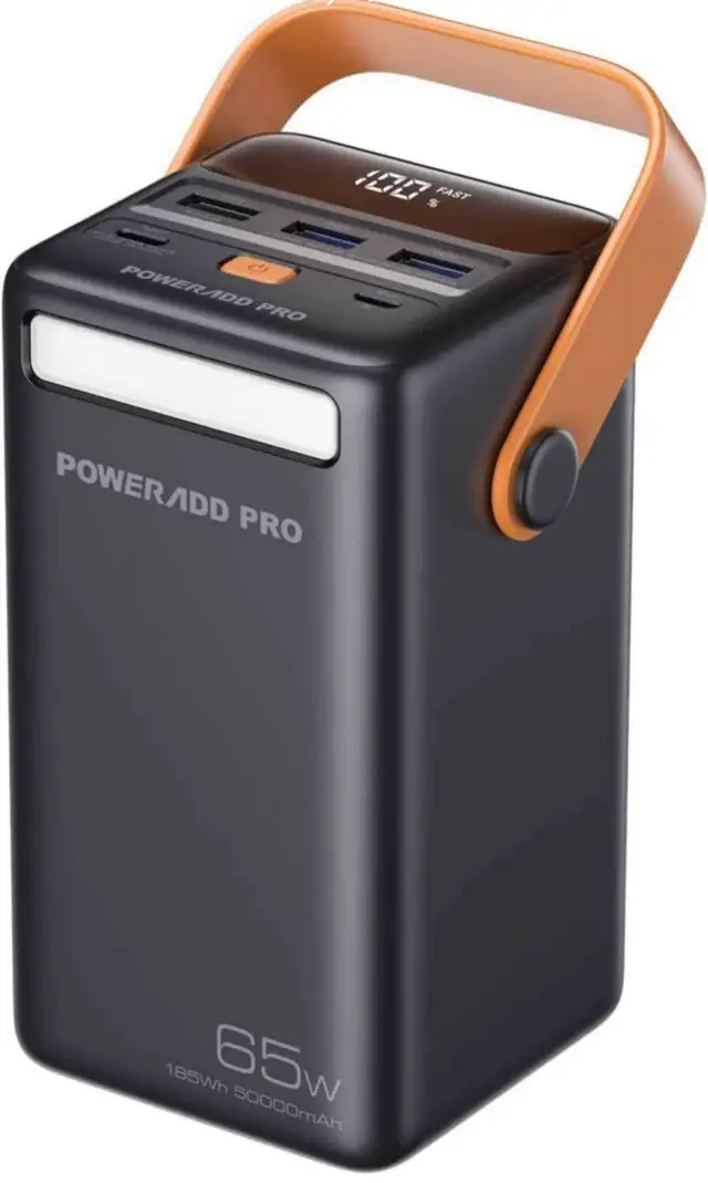 Portable Charger 50000mAh PD 65W USB C Power Bank LED in General Electronics in Burnaby/New Westminster - Image 2