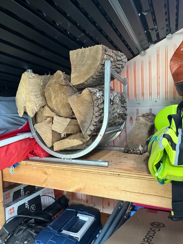 Firewood holder/rack (mint)64141837162370120