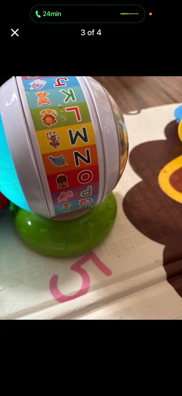 Leap frog spin & sing alphabet  in Toys in Owen Sound - Image 4