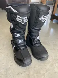 Fox Dirt Bike Boots Size 4 youth