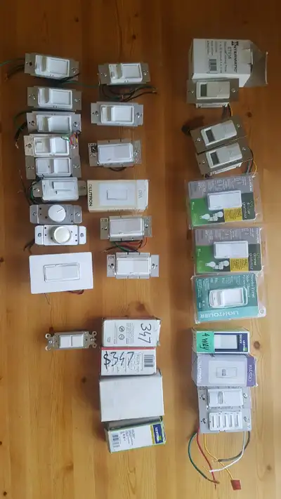 Dimmers , timers , motions sensor , View more