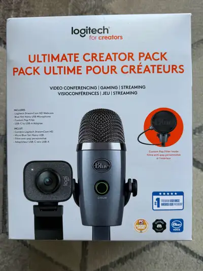 BNIB Logitech Ultimate Creator Pack, View more