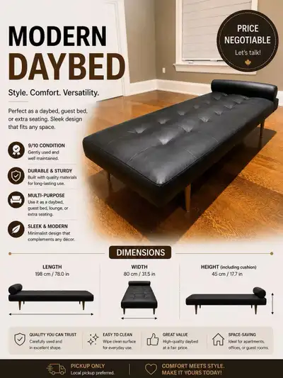Modern Daybed, View more