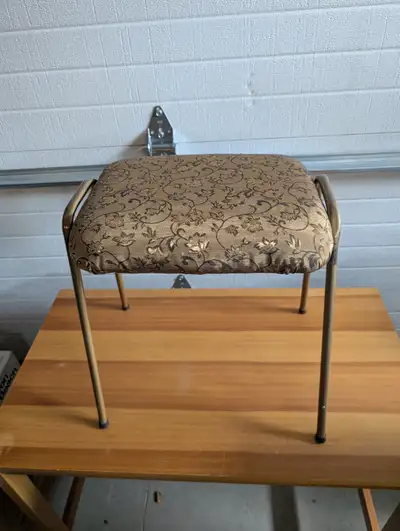 I have two vintage vanity stools for sale in Southwest Edmonton — near Southgate Mall. Stools stack...