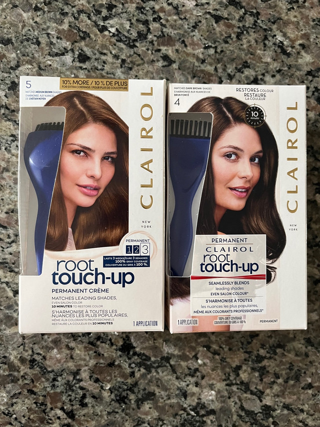 Two Clairol Root Touch Up Kits in Health & Special Needs in Cole Harbour