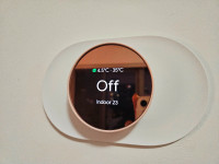 Google Nest Thermostat Sand with White Trim Kit