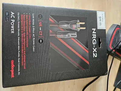 Audioquest NRG X2 cable, View more