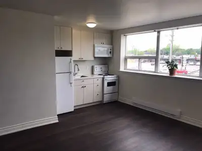 Renovated Bachelor Apartment Above Store. Clean, Bright, Spacious. Quartz Counter In Kitchen, Profes...