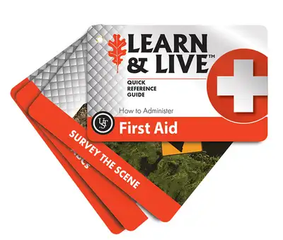 Live & Learn first aid cards