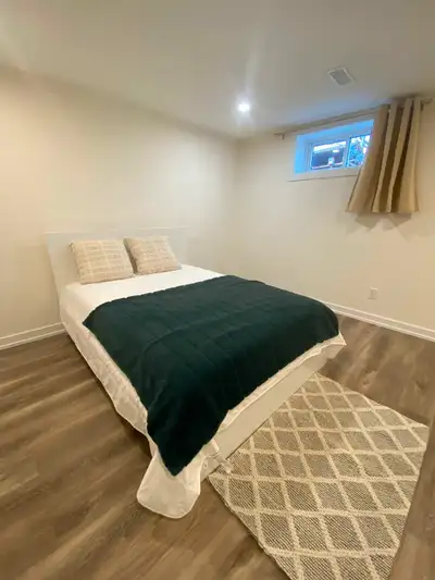 3-bedroom basement units for rent in Etobicoke. (1 rooms Available) Room1. (Suite) 1250$ per month A...
