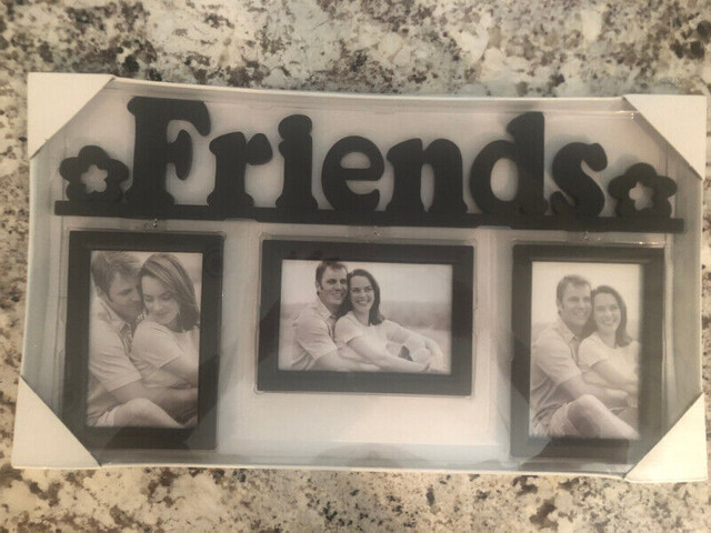 Picture frame Friends. Holds three 6 inch x 4 inch pictures. in Home Décor & Accents in Kitchener / Waterloo - Image 3